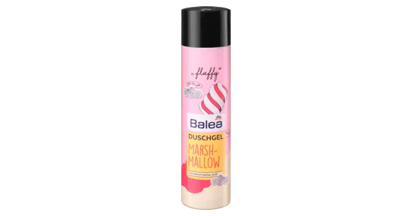Balea Marshmallow-Duschgel in einer rosafarbenen Flasche