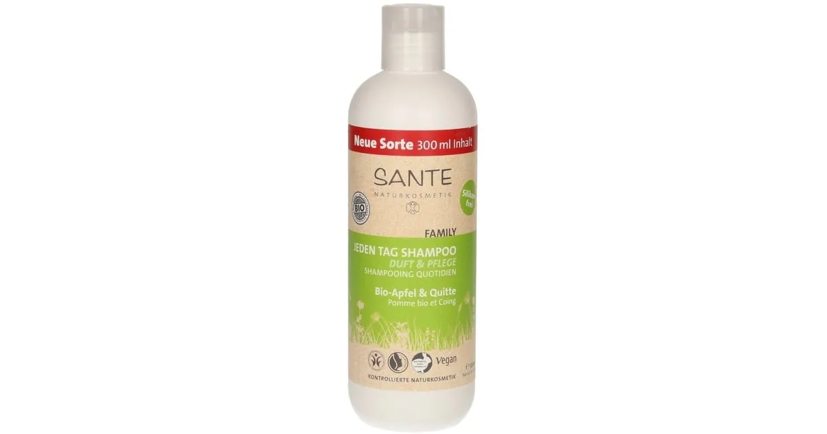 SANTE-FAMILY-Shampoo mit grünem Etikett
